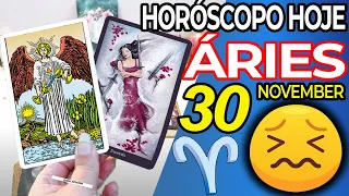 😖 ALGO VAI ACONTECER❗ ESTEJA PREPARADO😡 Horoscopo do dia de hoje ÁRIES 30 novembro 2022♈️tarô Áries