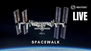 LIVE: Cosmonauts step out of the ISS for spacewalk