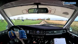 Onboard SS Dadizele 3 - Short Rally Moorslede 2023 - Mercedes 190E 2.3 16v