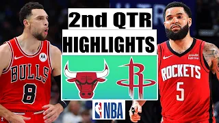 Houston Rockets VS Chicago Bulls 2nd QTR GAME HIGHLIGHTS | March 21 | 2024 NBA Season