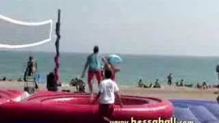 Bossaball : G-force footvolley