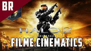 Halo 2 Filme todas as cenas cinematograficas cinematics dublado PT-BR