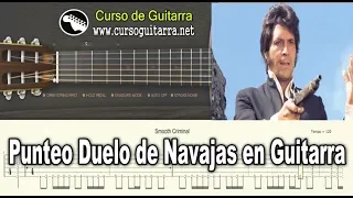 Punteo Duelo de Navajas en Guitarra - Curro Jimènez