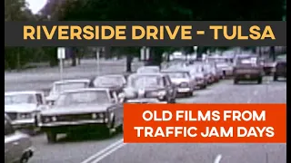 YOU WON'T BELIEVE TULSA'S RIVERSIDE DRIVE IN 1960S- 16mm film footage
