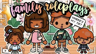💗22 MINUTES⏰ OF FAMILY ROLEPLAYS🐢|Toca Sparkle✨