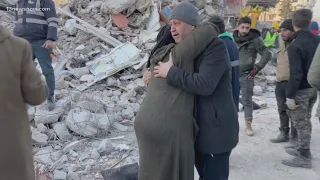 A desperate search for survivors in the aftermath of Turkey and Syria's devastating earthquake