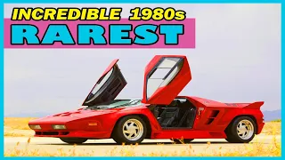 Top 10 Rarest Cars Of The 1980s That You Must See | Decades Of History