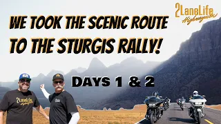 The Road to Sturgis! | Part 1 - L.A. to Zion to Mexican Hat Utah | 80th Sturgis Motorcycle Rally