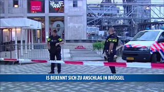 IS bekennt sich zu Anschlag in Brüssel