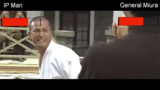 IP MAN VS GENERAL MIURA WITH HEALTH BAR