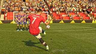 CRISTIANO RONALDO Free Kicks from FIFA 2004 to 2022