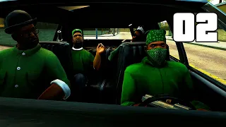 GTA San Andreas Definitive Edition PS5 Gameplay Walkthrough - Part 2 - Drive-By