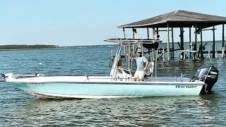 THIS IS MY New 24ft Bay Boat [In Depth Review and Sea Trial]