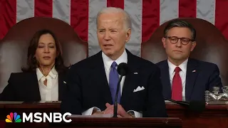 Biden draws sharp contrast with Trump in feisty State of the Union speech, MSNBC hosts react