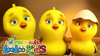 Os pintinhos fazem Piu Piu Piu 🐥 Vídeos educativos para crianças de todas as idades - LooLoo Kids