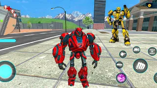 Red Robot Multiple Transformation Jet Car Robot Game 2020 New Missing - Android Gameplay