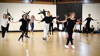 Charleston Dance Routine  with Jenny Thomas,  Intermediate level Masterclass