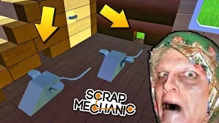 В БАБКИНОМ ДОМЕ ЗАВЕЛИСЬ МЫШИ !!! МУЛЬТИК в СКРАП МЕХАНИК !!! Scrap Mechanic !!! МУЛЬТИК в СКРАП МЕХ