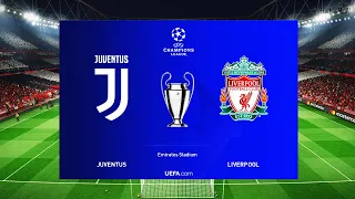 UEFA Champions League Final | Juventus vs Liverpool | C.Ronaldo vs Mo Salah | PES 2019 Gameplay PC