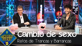 Sebastián Yatra juega con Trancas y Barrancas a los cambios de sexo - El Hormiguero