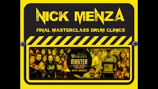 Nick Menza - Final Masterclass Drum Clinics