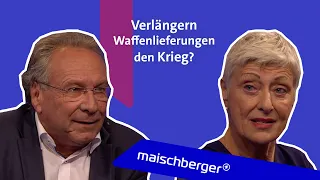 Wem schaden die Sanktionen? - Marieluise Beck (Grüne) und Klaus Ernst (Die Linke) | maischberger