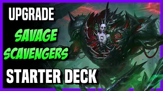 How to Upgrade the SAVAGE SCAVENGERS Starter Deck - Magic Arena