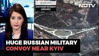 Russia-Ukraine War: Huge Russian Military Convoy Near Ukraine Capital Kyiv