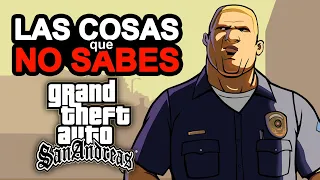 COSAS que NO SABIAS sobre GTA San Andreas #3