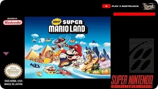 New Super Mario Land SNES (Fan made) - Walkthrough (No death)