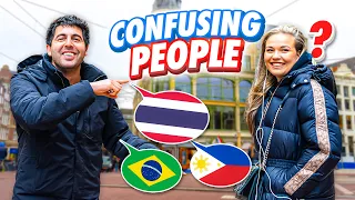 Confusing People By Speaking Another Language