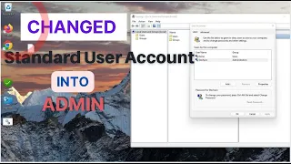How to Change Standard User Account Type to Administrator in Windows 11