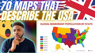 🇬🇧BRIT Reacts To 70 MAPS THAT DESCRIBE AMERICA!