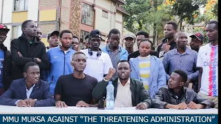 Multimedia University MUKSA Stand Firm against "The Threatening Administration"