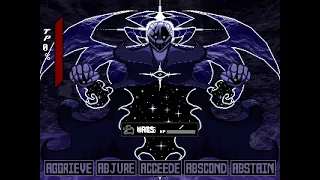 YOUR FAULT | DELTARUNE Chapter 6 UST (Snowgrave Gaster Final Boss Theme) [666/6]