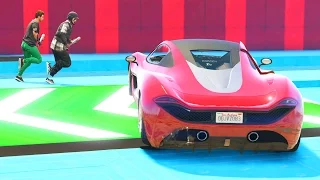 CORRE O TE ATROPELLO CON TURBOS!! - GTA V ONLINE