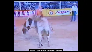 🇧🇷 José Edson da Silva x Pinduca - Rodeio de Barretos 1998 #rodeio #rodeo