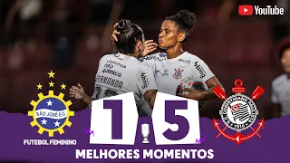 SÃO JOSÉ 1 X 5 CORINTHIANS | MELHORES MOMENTOS | 8ª RODADA | PAULISTÃO FEMININO 2023