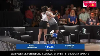 2022 PWBA St. Petersburg - Clearwater Open Stepladder Match 3 Diana Zavjalova vs Bryanna Cote