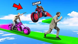 GTA 5 DEADLINE CHALLENGE BUT CHOP BECOME PRO