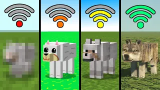 wolf in different WI-FI