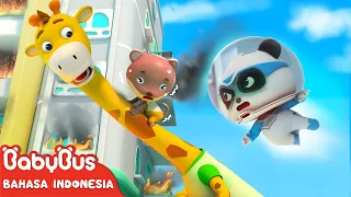 Tuan Jerapah Butuh Mencari Pekerjaan Baru | Super Panda | Kartun Anak | BabyBus Bahasa Indonesia
