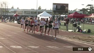 Record Setting Girls 800m at Arcadia Invite