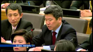 DPRK diplomats throw UN seating into chaos