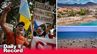 New Canary Islands rules for Brits after 'over-tourism' protests and anti-tourist graffiti