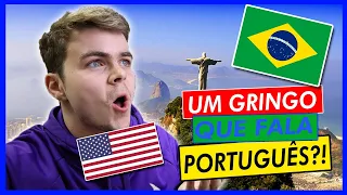 How I Learned Portuguese BY ACCIDENT as an American (In Portuguese w/ English Subtitles)