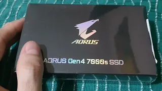 Unbox - Aorus 7000s de 2TB - M.2 - NVME - PS5 - Instalação e Teste Velocidade