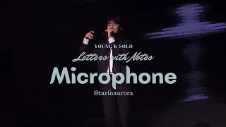 20231028 YoungK - Microphone [Letters with Notes in Jakarta]