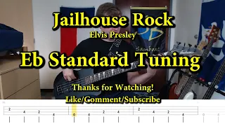 Jailhouse Rock - Elvis Presley (Bass Cover with Tabs)