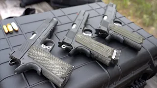 45acp vs 10mm vs 9MM in a 1911